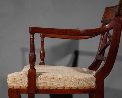 Pair of Regency Klismos Chairs, attributed to Gillows