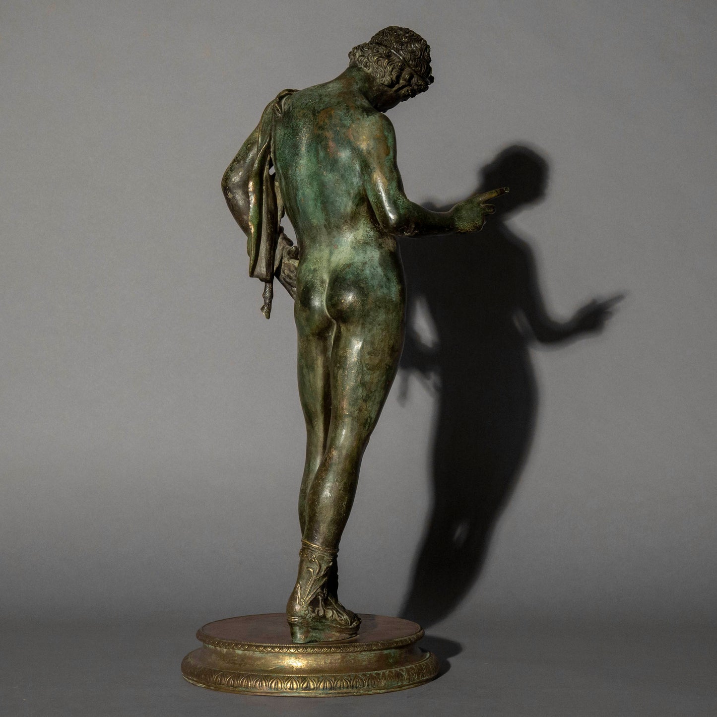 Grand Tour Bronze Figure of Dionysus