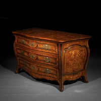 Stunning 18th Century Marquetry Commode