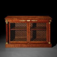 Regency Ormolu Mounted Bookcase