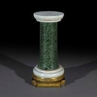 Large Grand Tour Marble Column Plinth