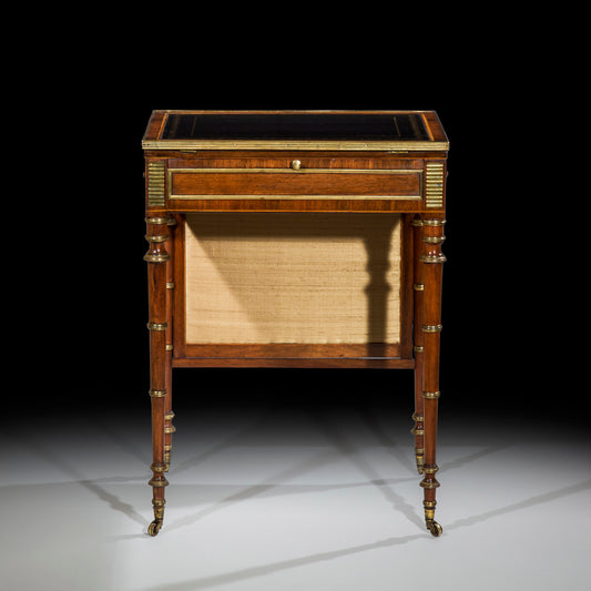 Fine Regency Rosewood Writing Table attributed to John McLean