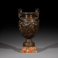 Antique Bronze Volute Krater