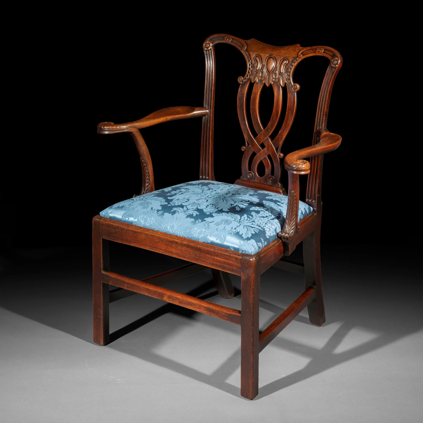 Fine George III Armchair, attributed to John Linnell