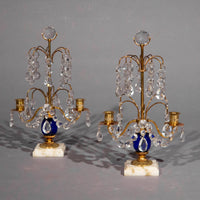 Pair of Swedish Gustavian Style Neoclassical Candelabra