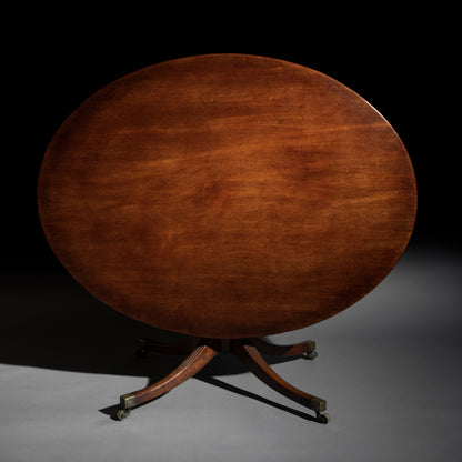 George III Oval Centre Table