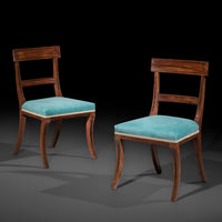 Set of Six Regency Klismos Dining Chairs, attributed to Gillows
