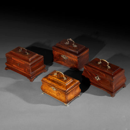 Collection of 18th Century Tea Caddies