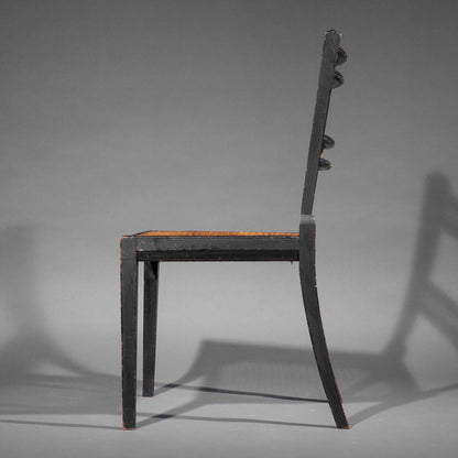 Pair of 18th Century Painted Chairs, Attributed to Gillows