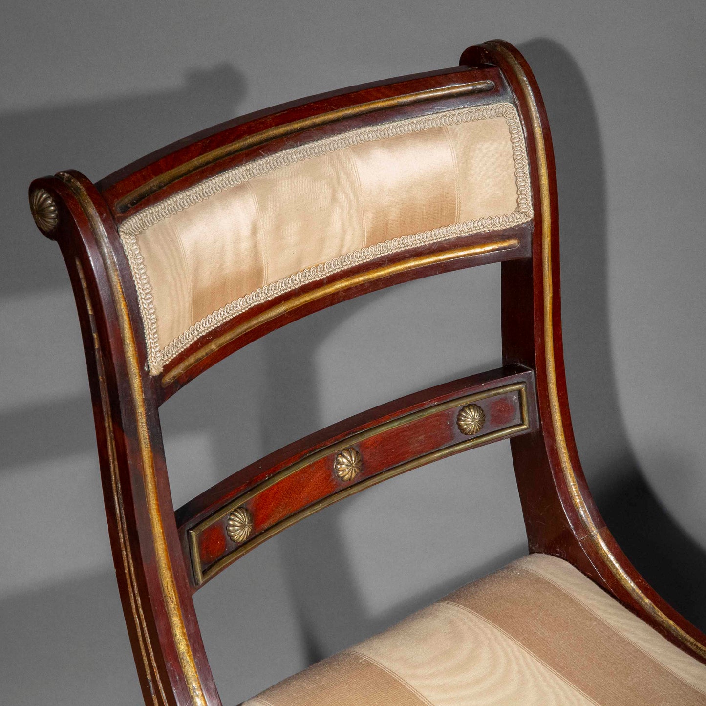 A Pair of Regency Klismos Chairs