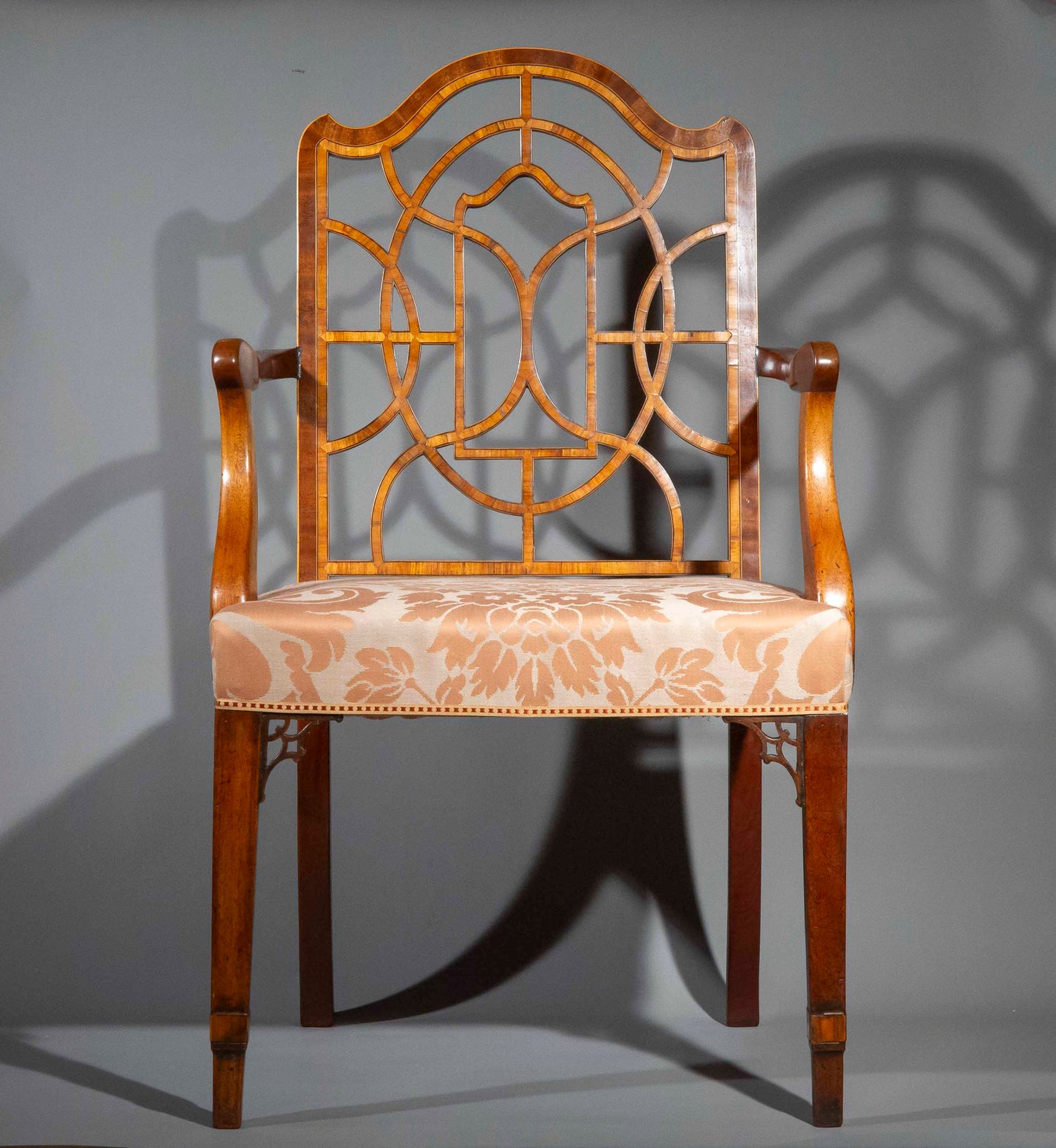 Pair of Large Georgian Armchairs