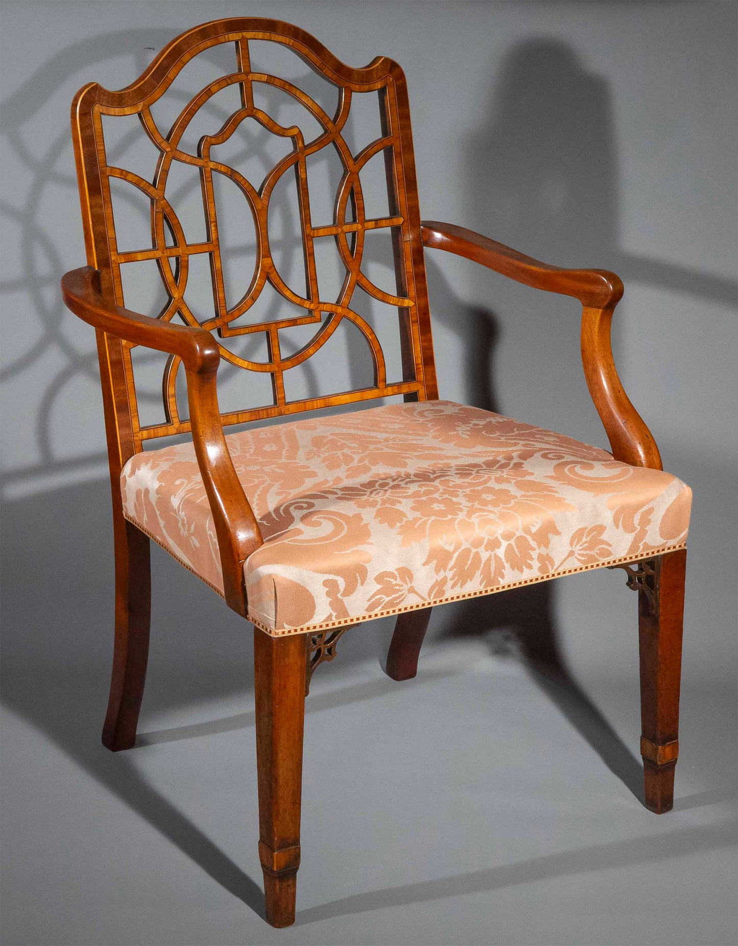 Pair of Large Georgian Armchairs