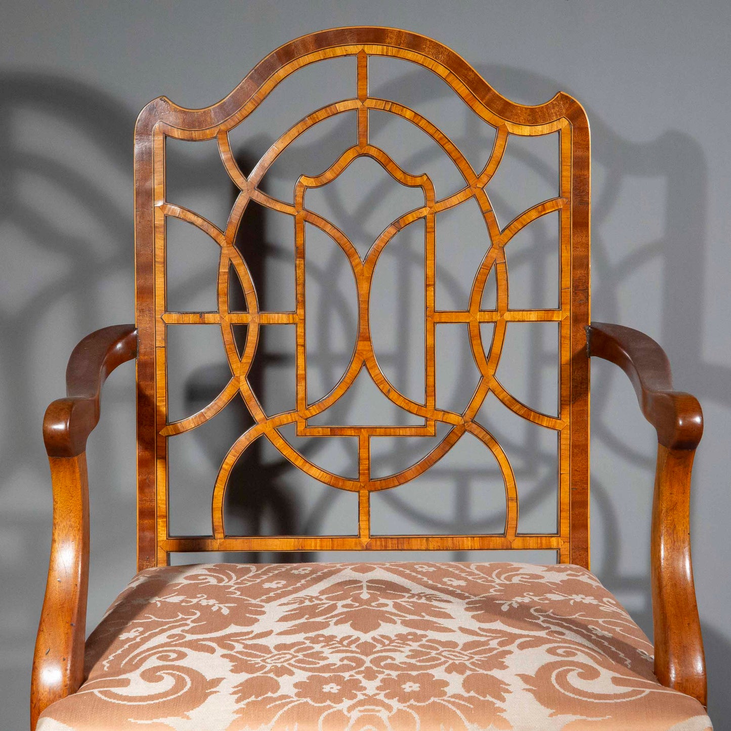 Pair of Large Georgian Armchairs