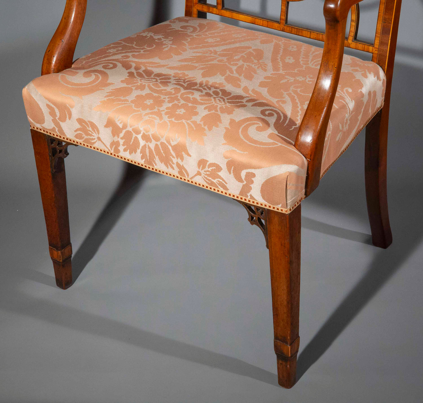 Pair of Large Georgian Armchairs