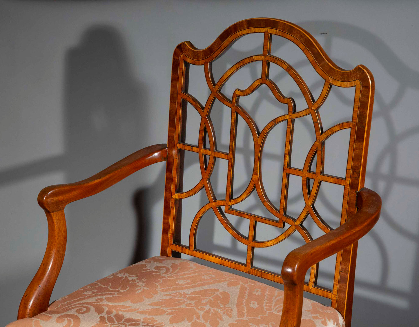 Pair of Large Georgian Armchairs