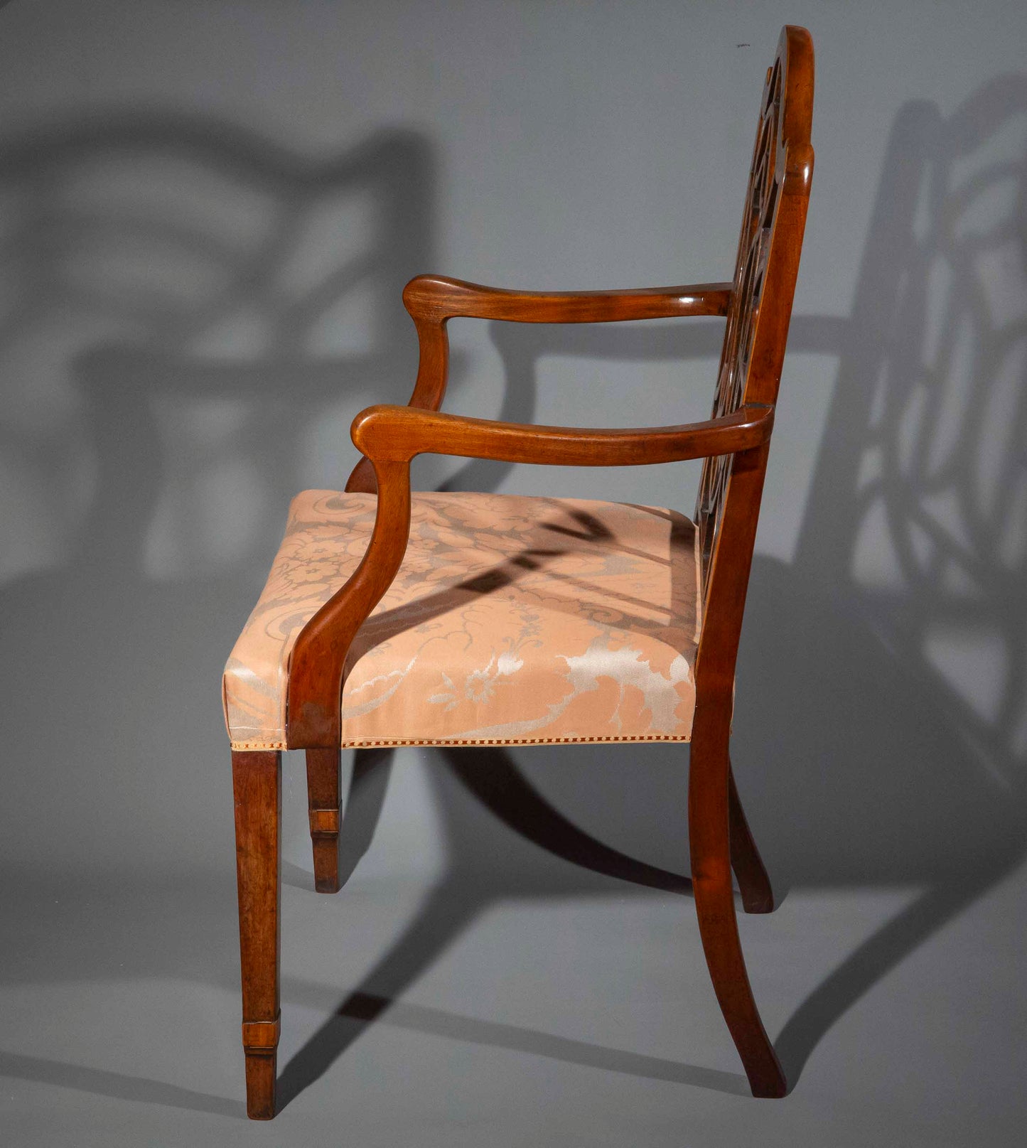 Pair of Large Georgian Armchairs