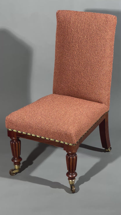 19th Century Slipper Chair