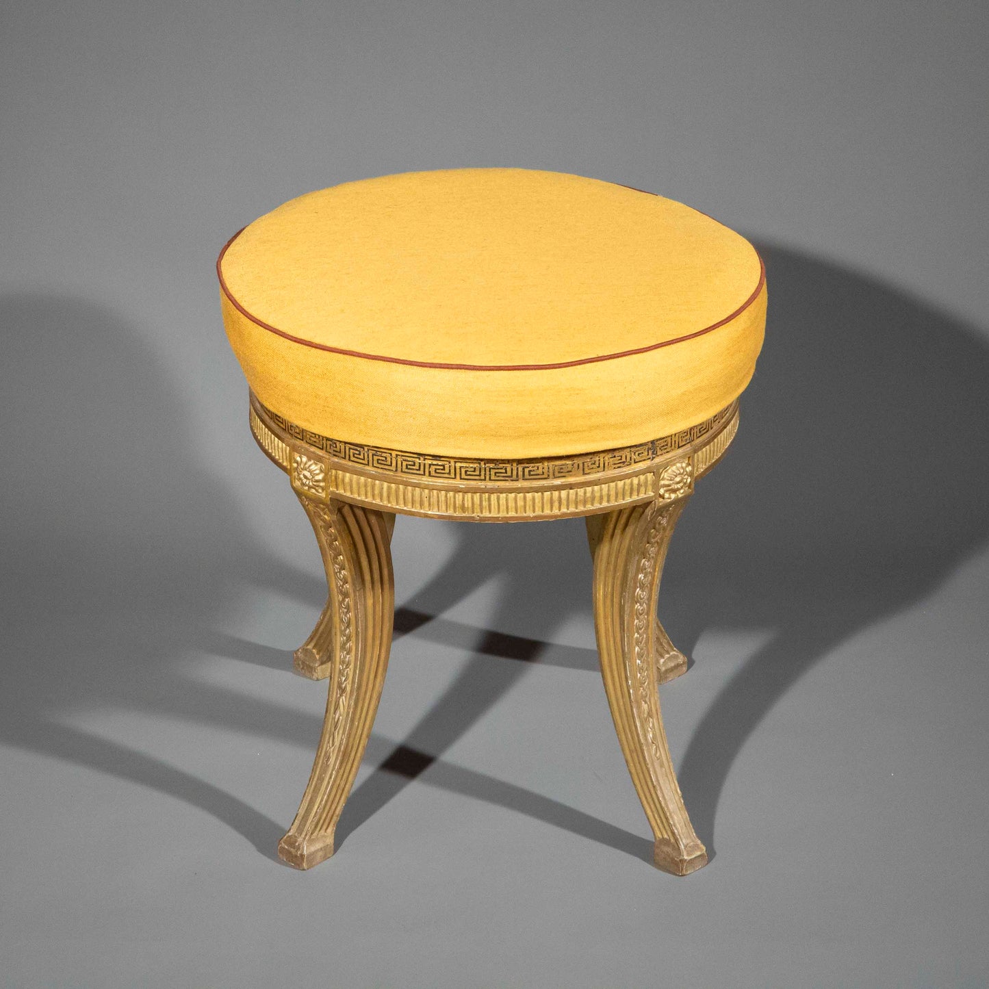 Powderham Castle: A Regency Klismos Stool