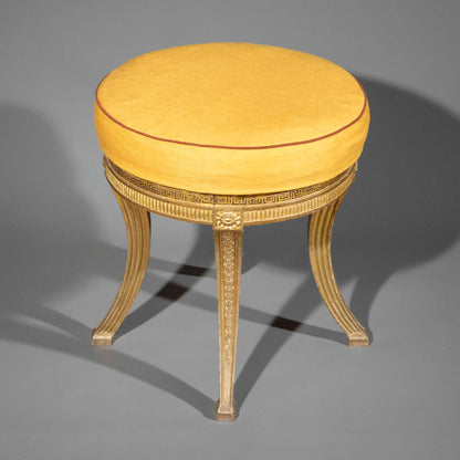 Powderham Castle: A Regency Klismos Stool