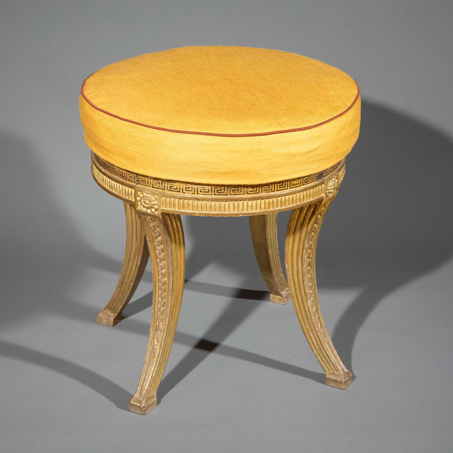 Powderham Castle: A Regency Klismos Stool