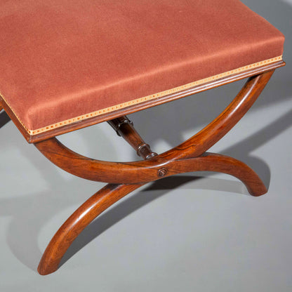 Regency X-Frame Stool